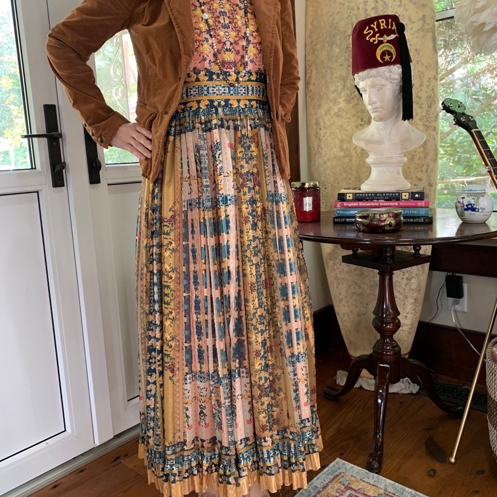 Anthropologie Bhanuni by Jovi maxi dress as 0